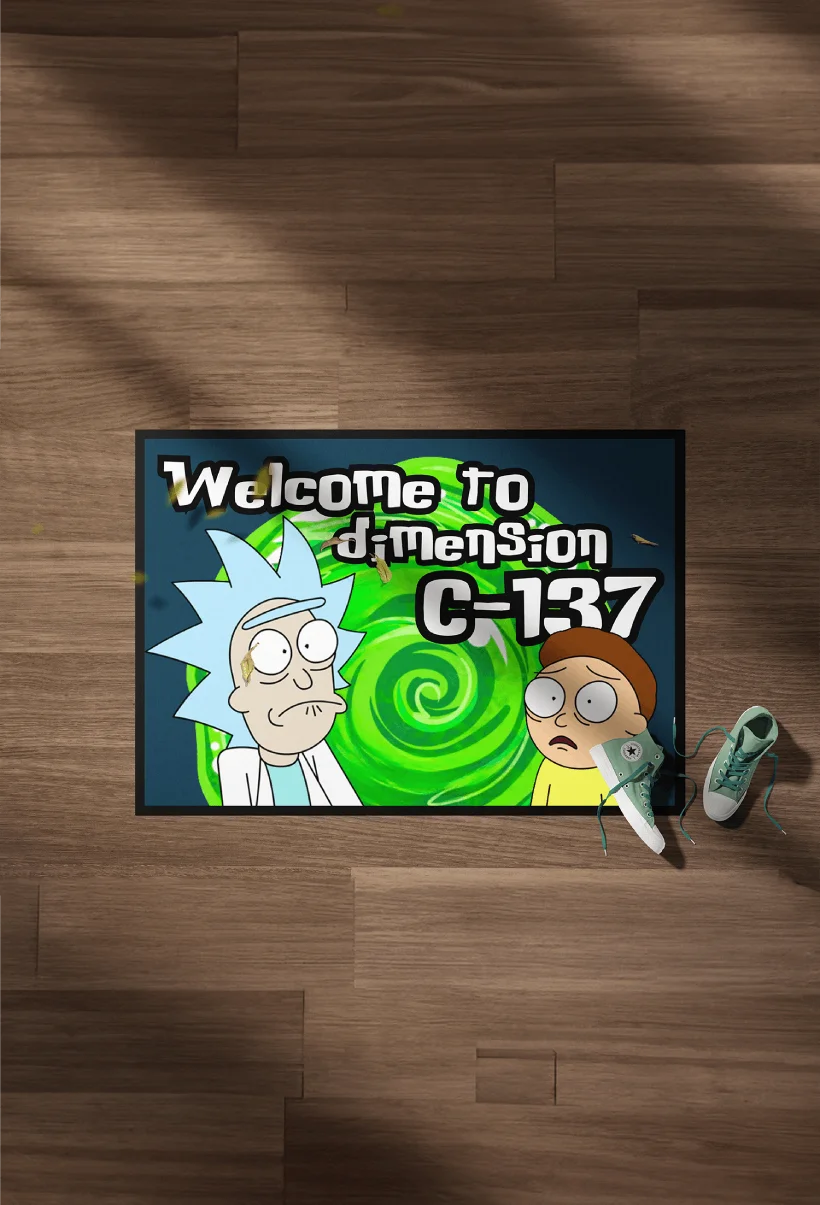 Mieszna Wycieraczka Rick I Morty Welcome To Obrazomania Pl