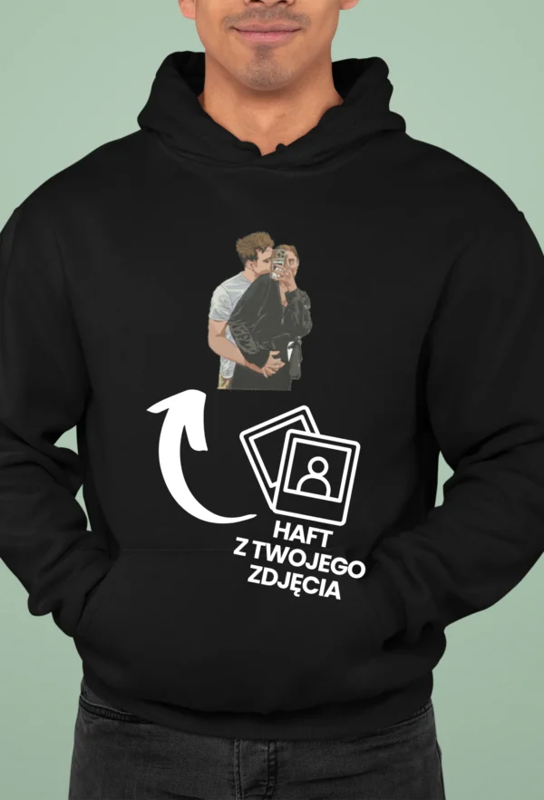 Personalizowana Bluza Haftowana - Twoje Zdjęcie