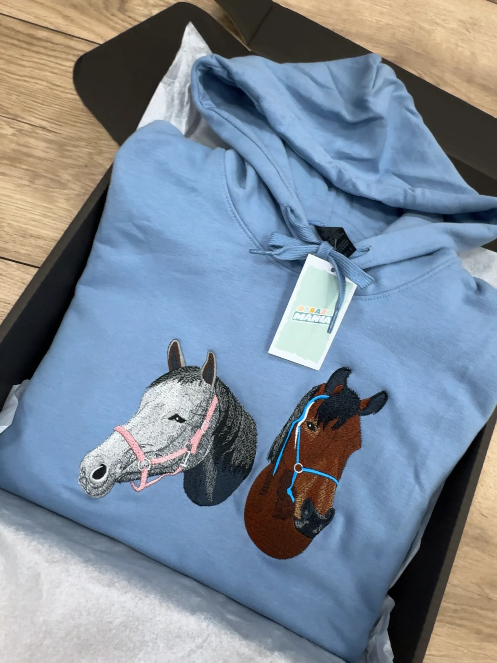 Personalizowana Bluza Haftowana - ze Zdjęcia Twojego Zwierzaka/ów - GŁOWA