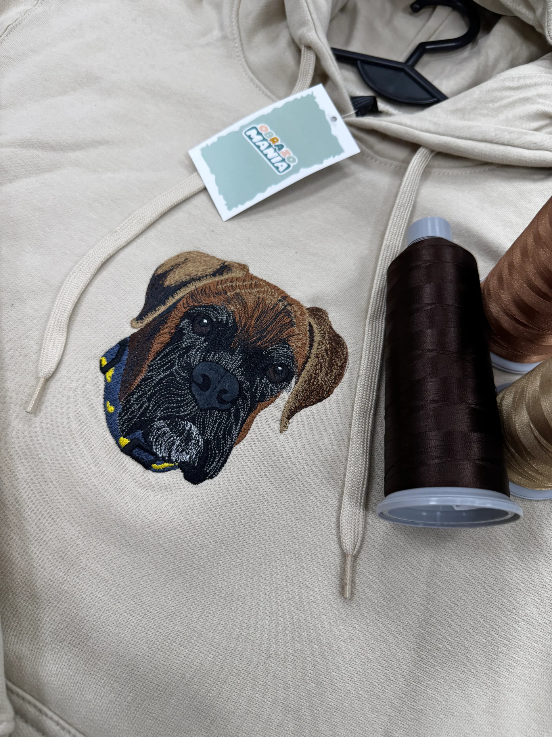 Personalizowana Bluza Haftowana - ze Zdjęcia Twojego Zwierzaka/ów - GŁOWA