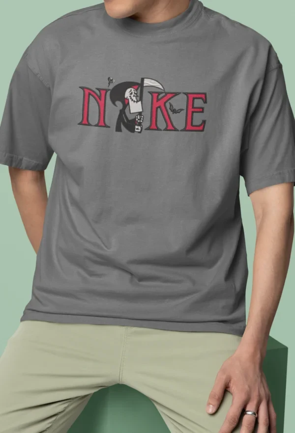 Koszulka Haftowana - Ponury Kosiarz