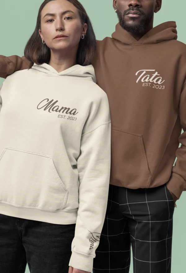 Personalizowana Bluza Haftowana - Dla Mamy/ Dla Taty