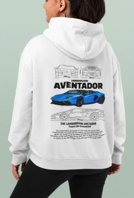 Bluza z Nadrukiem – Lamborghini Aventador