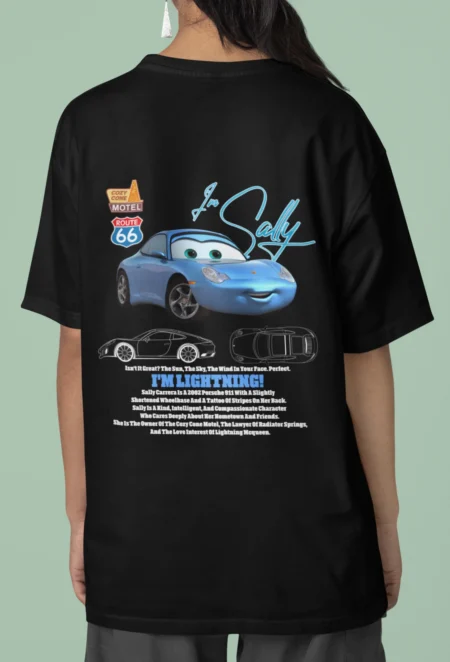 Koszulka z Nadrukiem - Sally Carerra - Auta