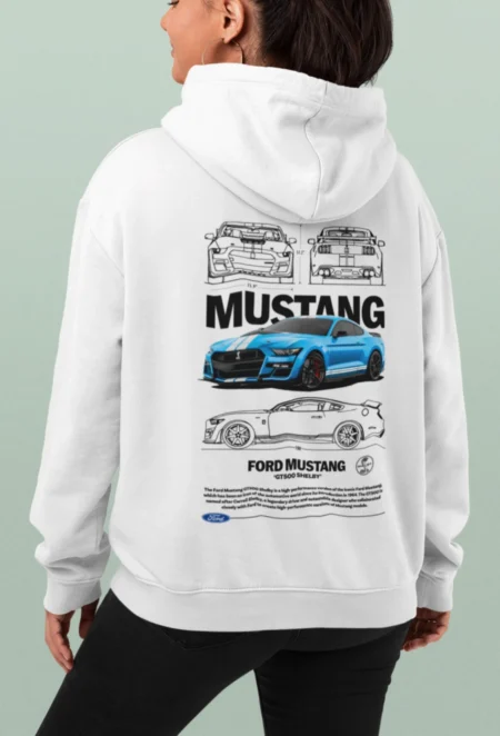 Bluza z Nadrukiem – Ford Mustang