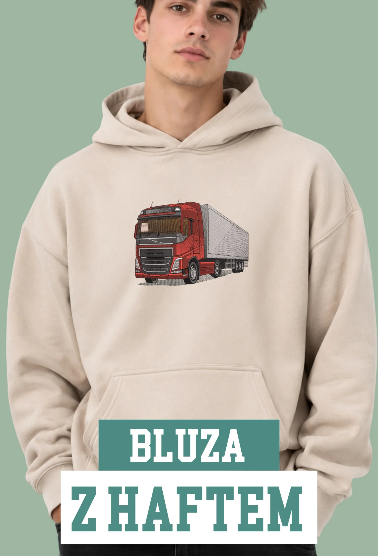 Bluza Haftowana - Tir Volvo
