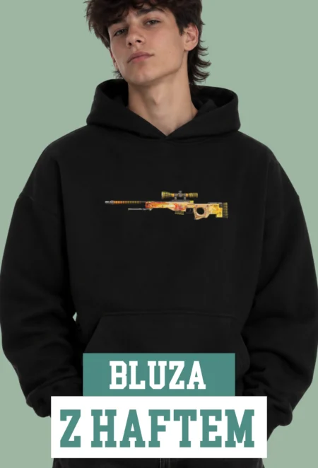 Personalizowana Bluza z Haftem - Twój Ulubiony Skin CS:GO / CS2