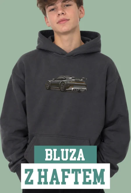 Bluza z Haftem - Porsche 911 GT3 (Tył)