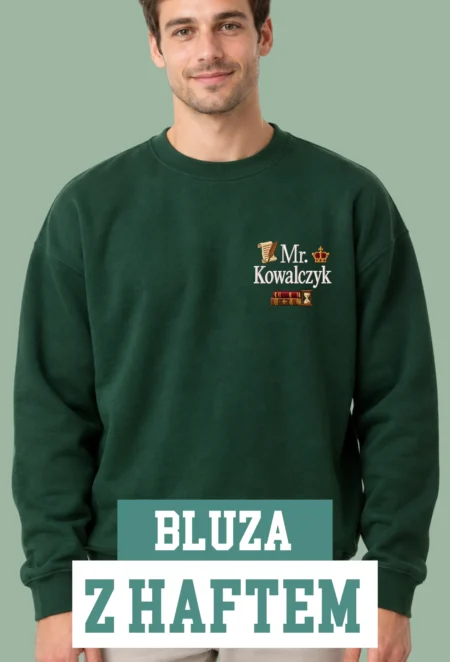 Personalizowana Bluza Haftowana – Dla Nauczyciela - Historia