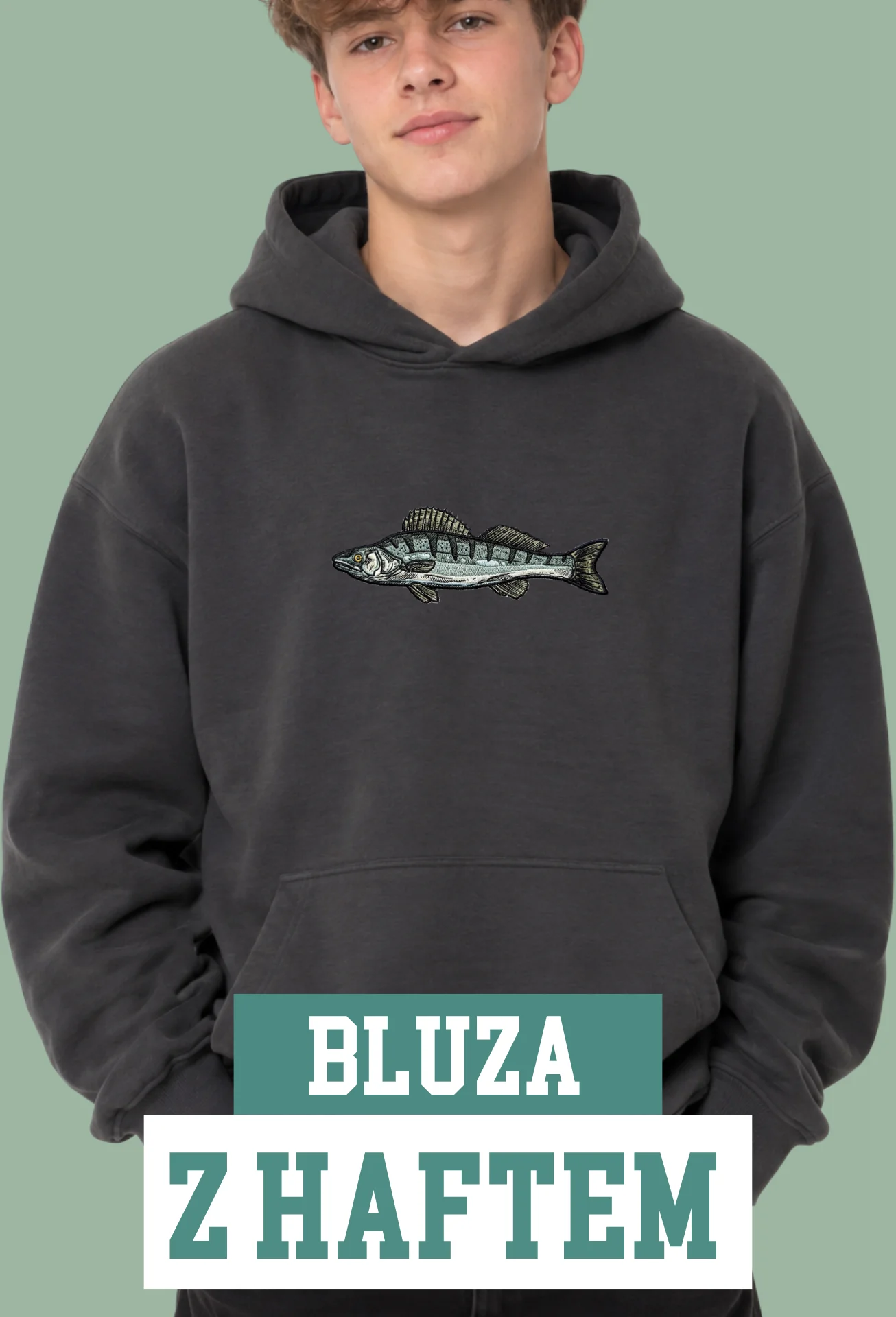 Bluza Haftowana - Sandacz